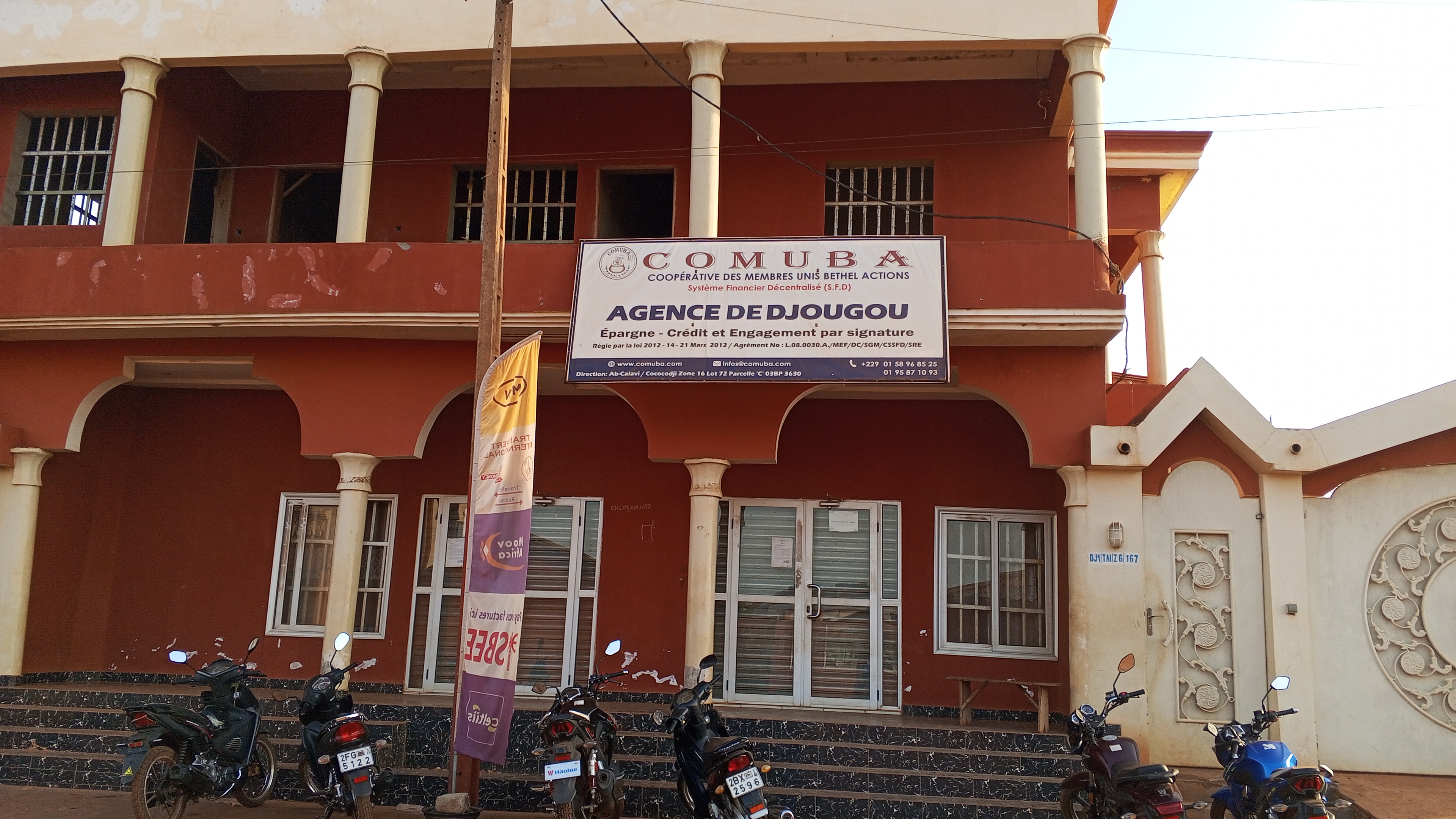Façade COMUBA DJOUGOU