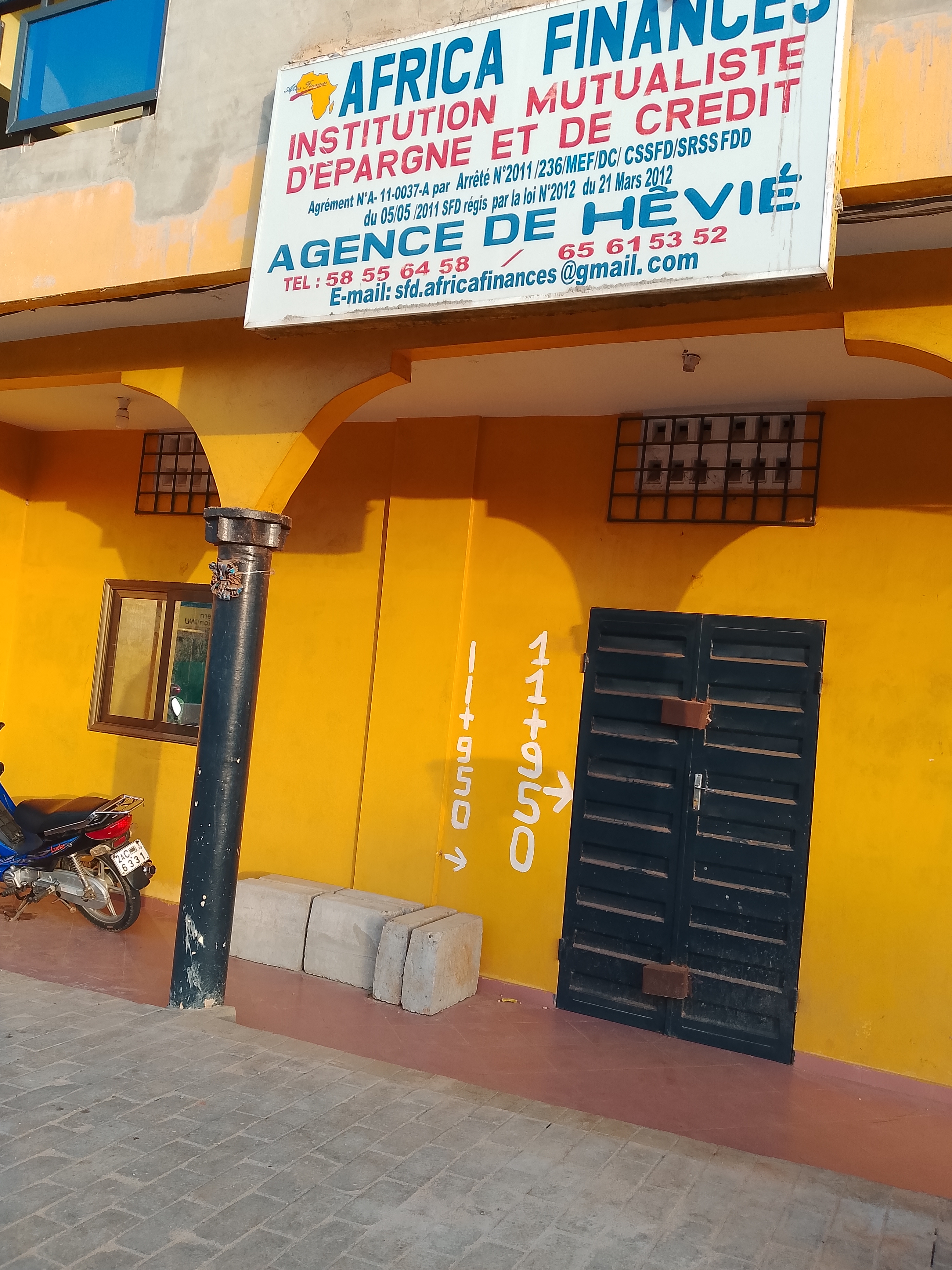 Façade AFRICA FINANCES OUEDO