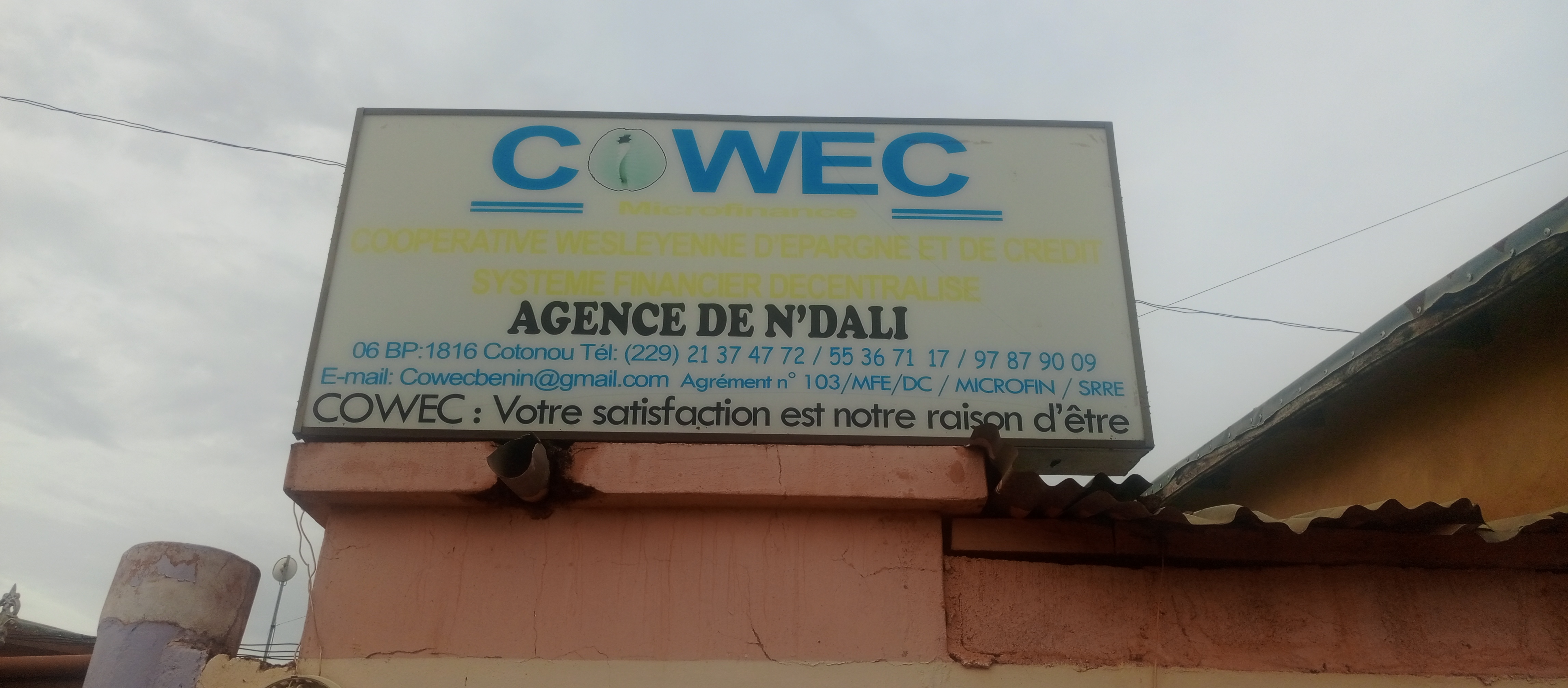 Façade COWEC N'DALI