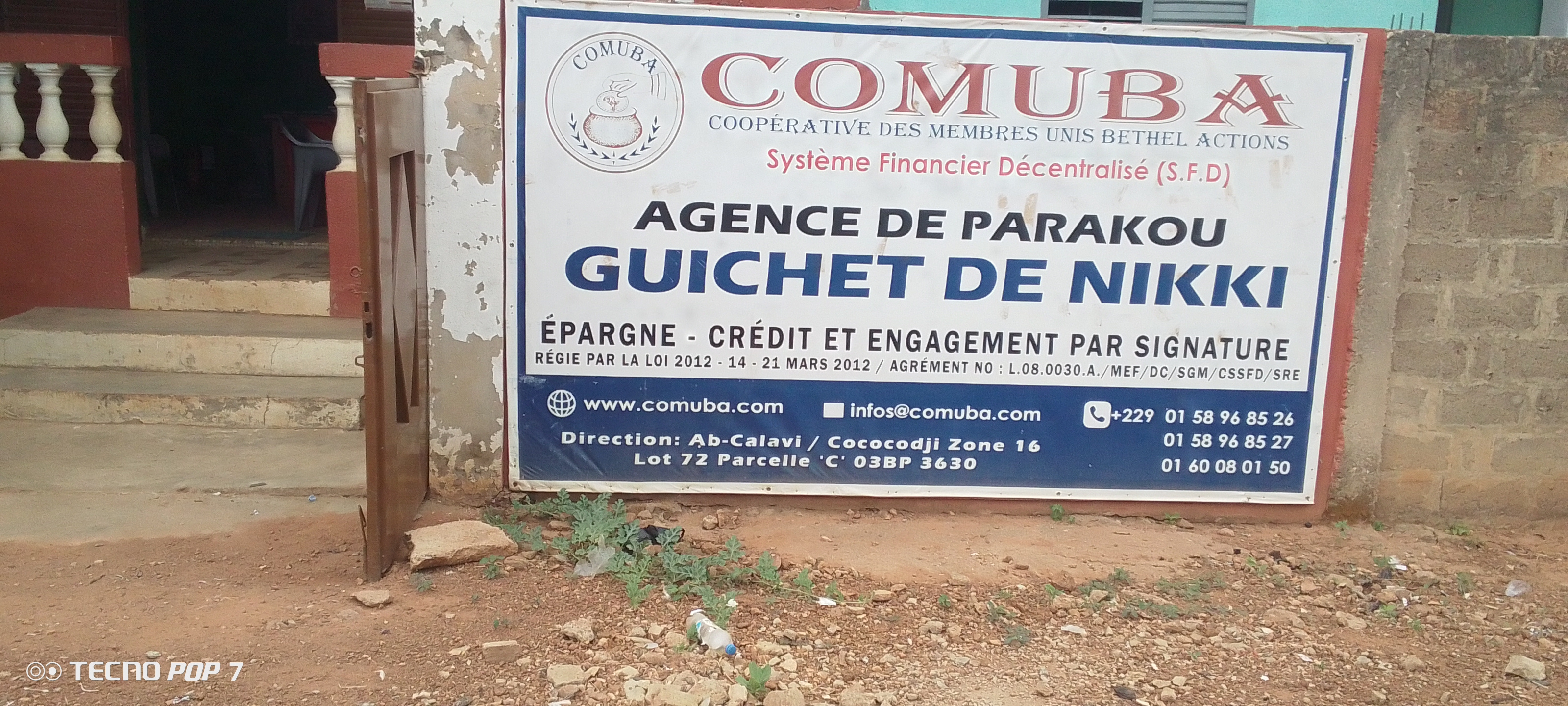 Façade COMUBA NIKKI