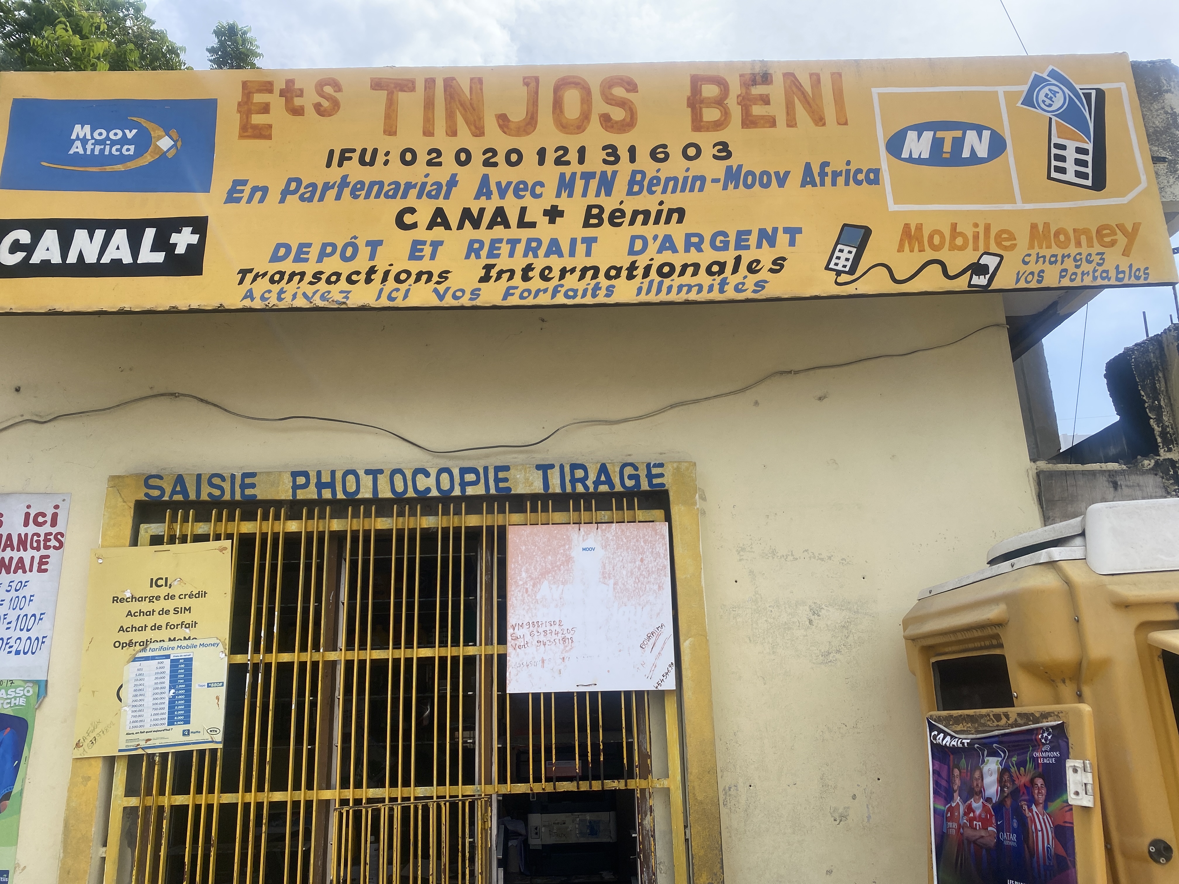 Façade TINJOS BENI