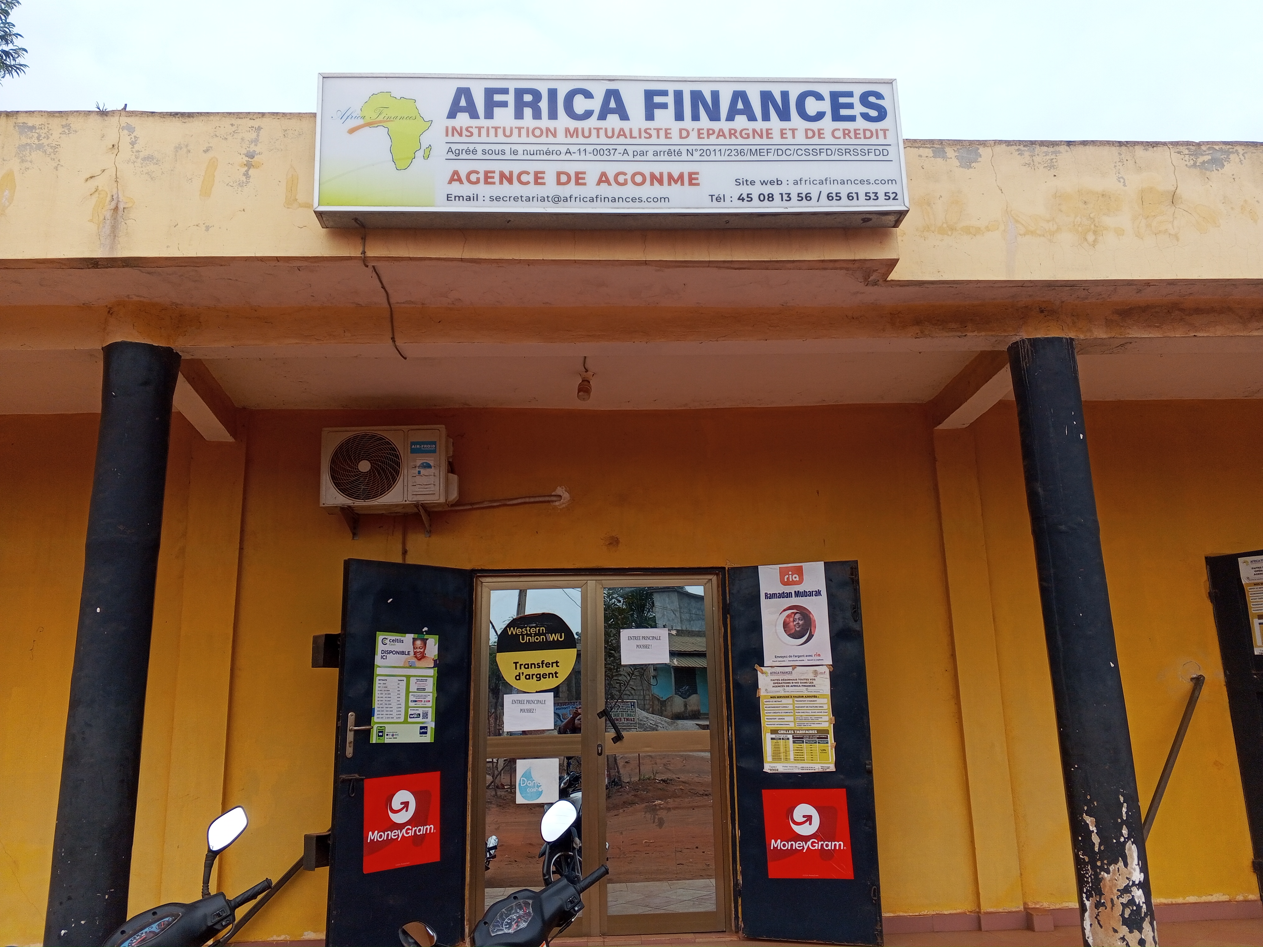 Façade AFRICA FINANCES AKASSATO