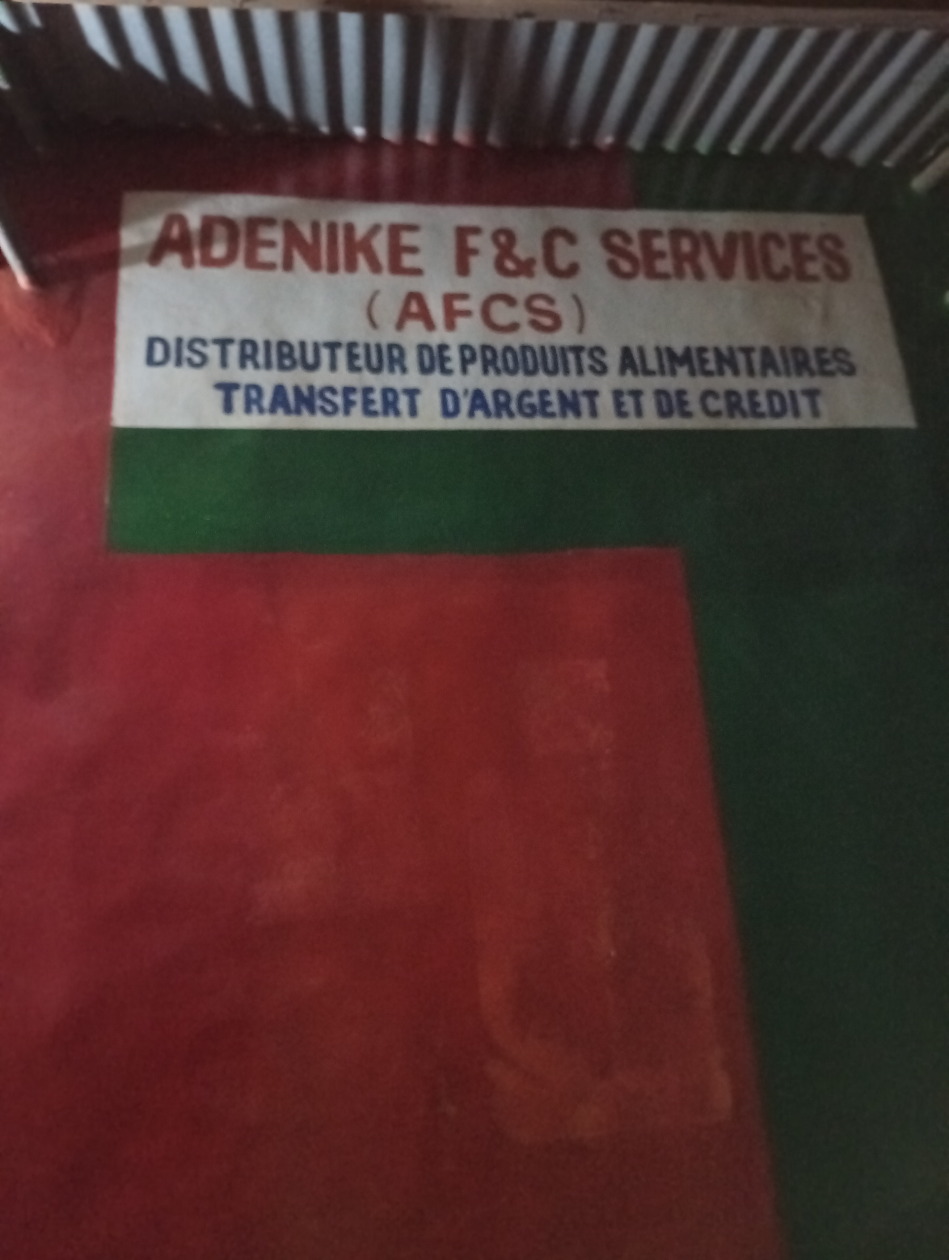 Façade ADENIKE F&C SERVICES AFCS