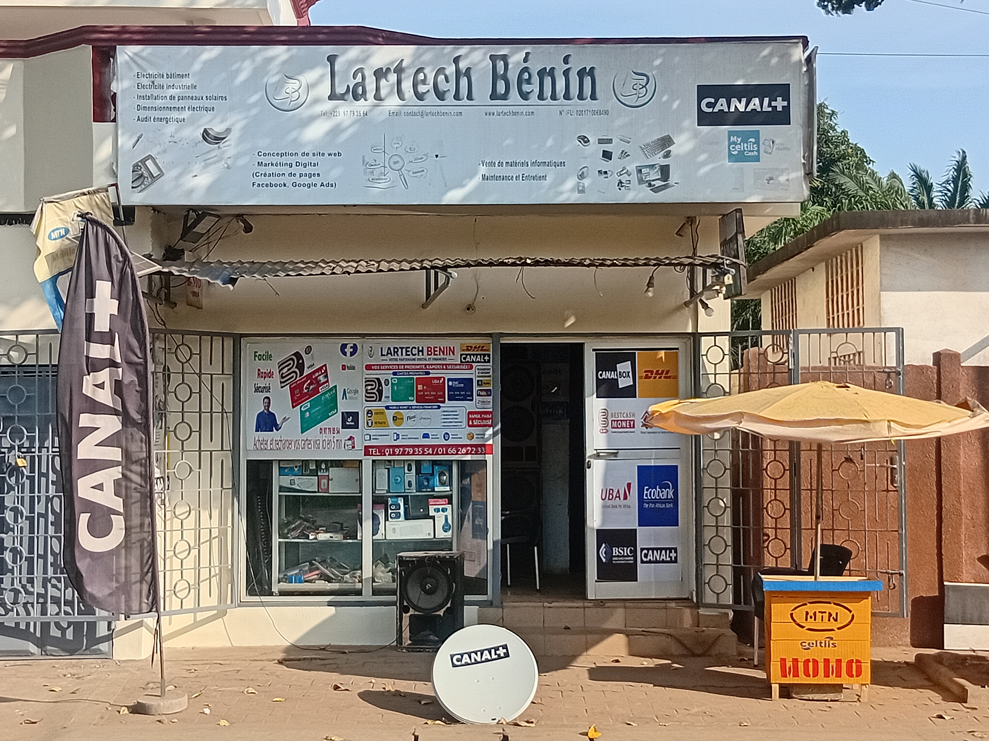 Façade LARTECH BENIN