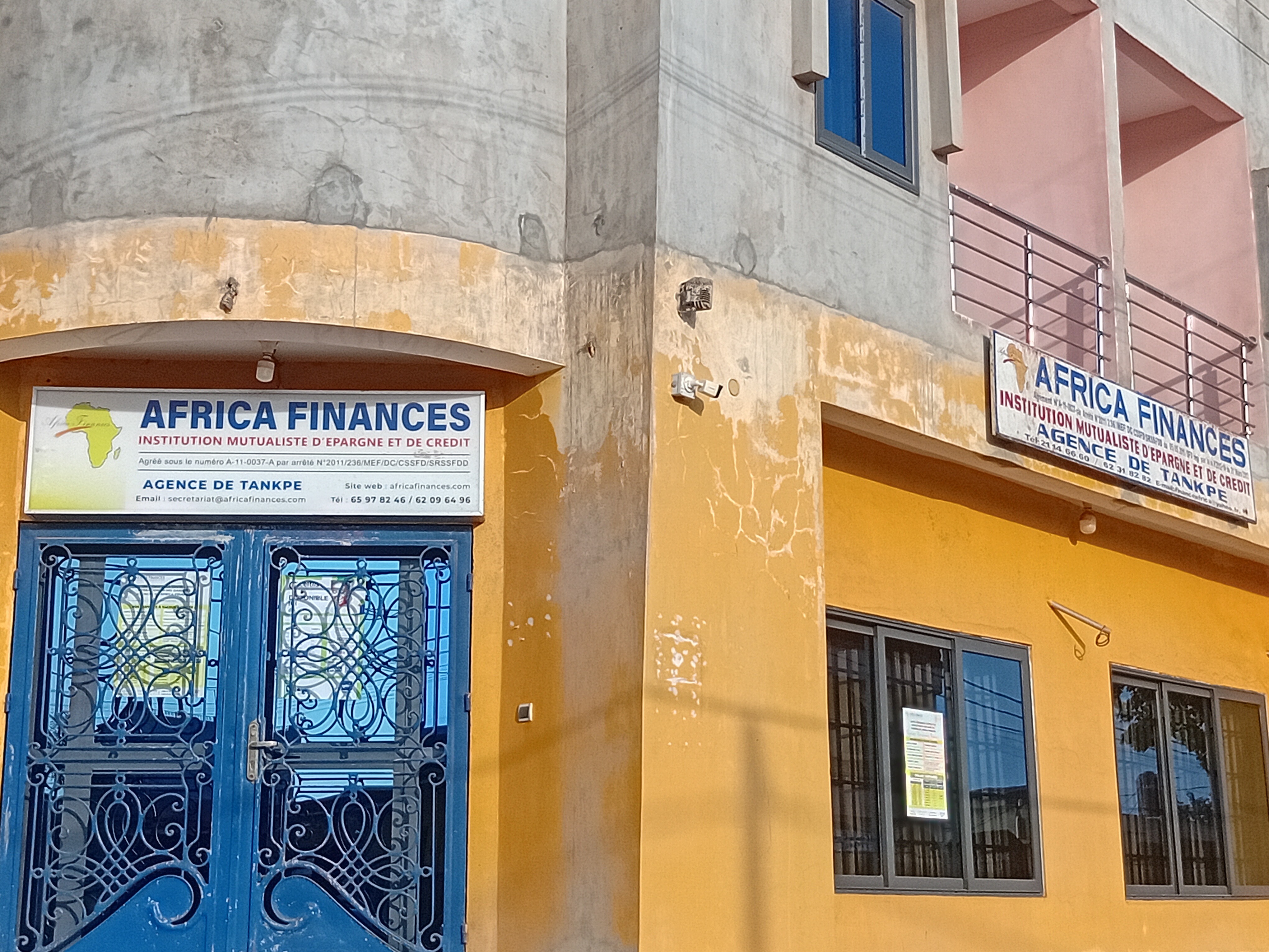 Façade AFRICA FINANCES TOGOUDO